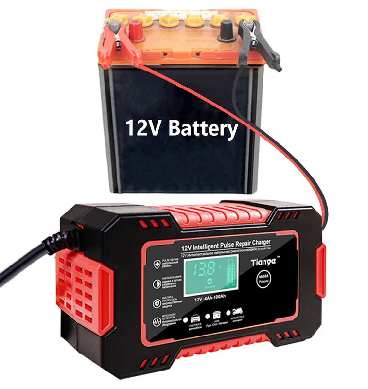 Car Battery Charger 12V