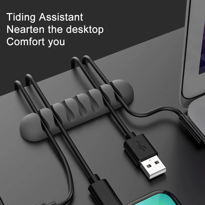 Flexible Silicone Cable Holder