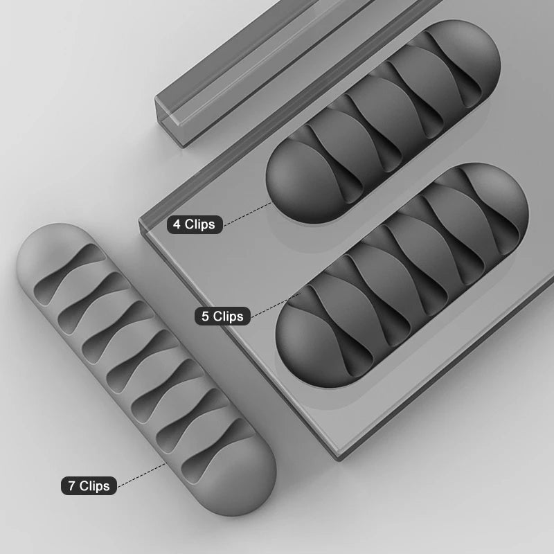 Flexible Silicone Cable Holder