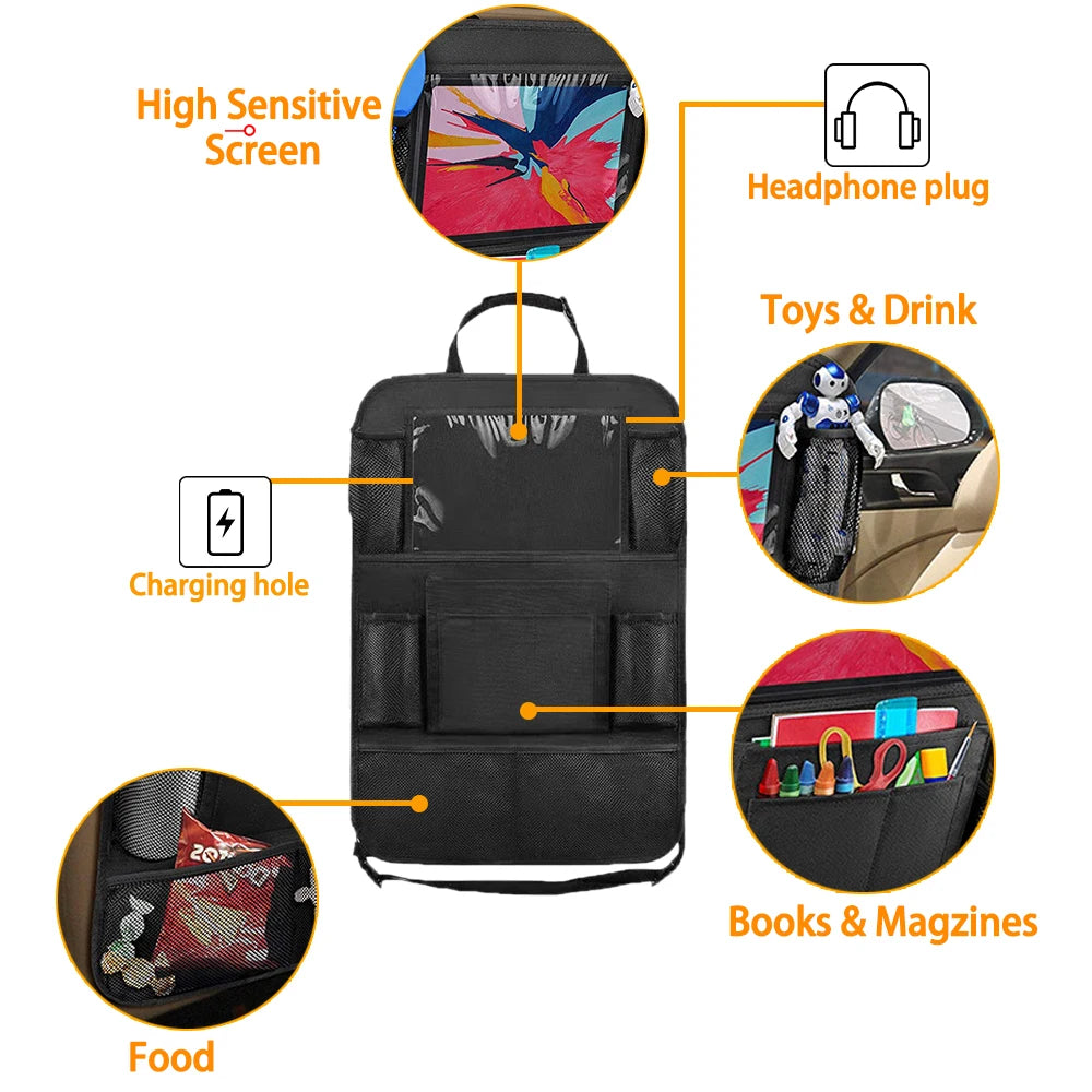 Car Organizer with Tablet Holder