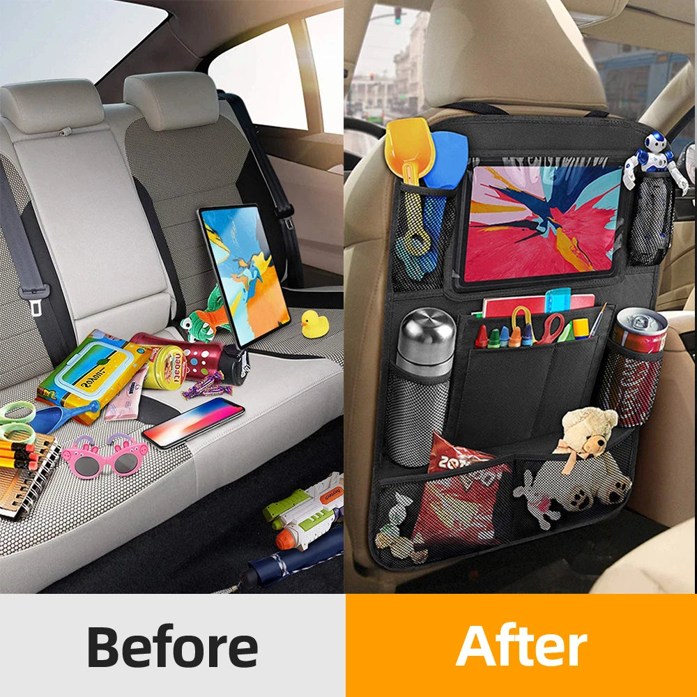 Car Organizer with Tablet Holder